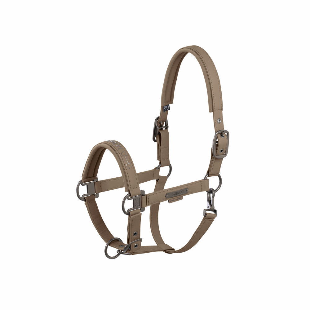 Licol Faux Leather Double Pin PLATINUM 2025 - Eskadron