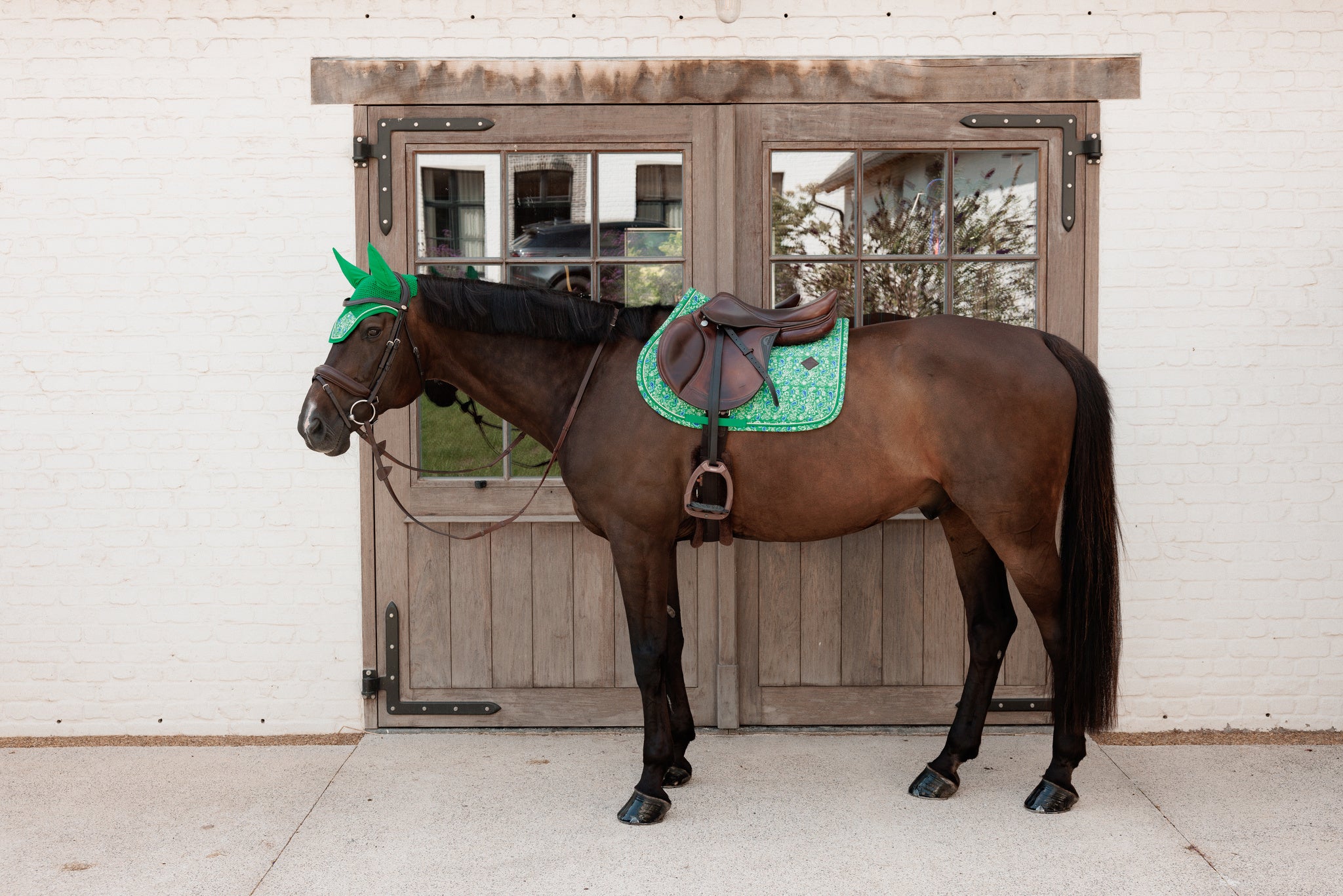 Tapis de Selle Velvet printing Floral MIXTE - Kentucky
