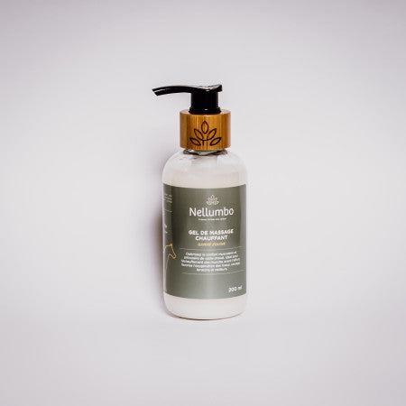 Gel de massage chauffant - Nellumbo