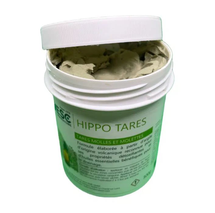 Argile detoxifiante Hippo Tares Tares molles et molettes - ESC LABORATOIRE