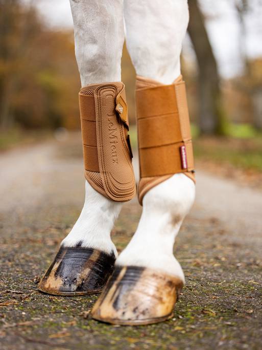 Guêtres de dressage mesh Arika Ginger - LeMieux