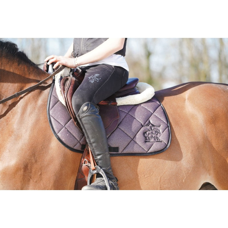 Tapis de selle Glitter Rose - Ju & Pa