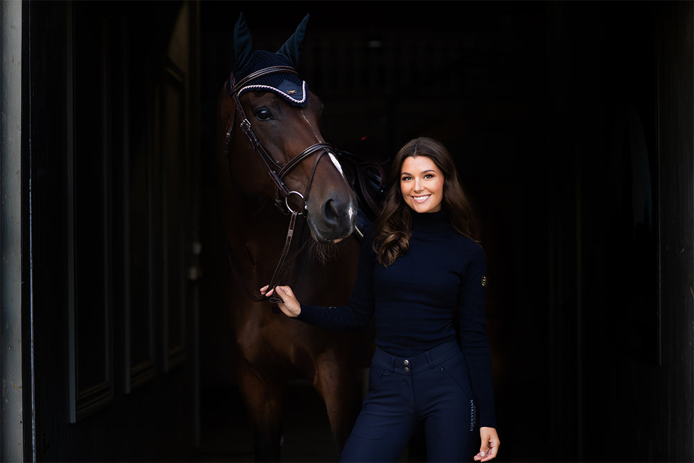 Pull tricot col roulé Royal Classic - Equestrian Stockholm