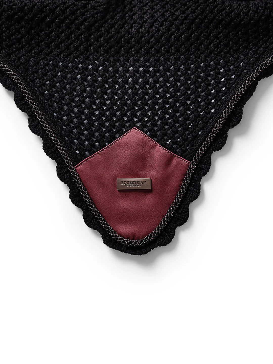 Bonnet anti-mouches Soft Rouge - Equestrian Stockholm