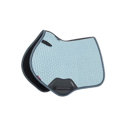 Tapis de selle Suede Close Contact Square Glacier - LEMIEUX