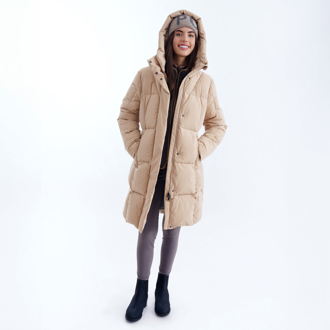 Veste doudoune longue Fanny - HV POLO
