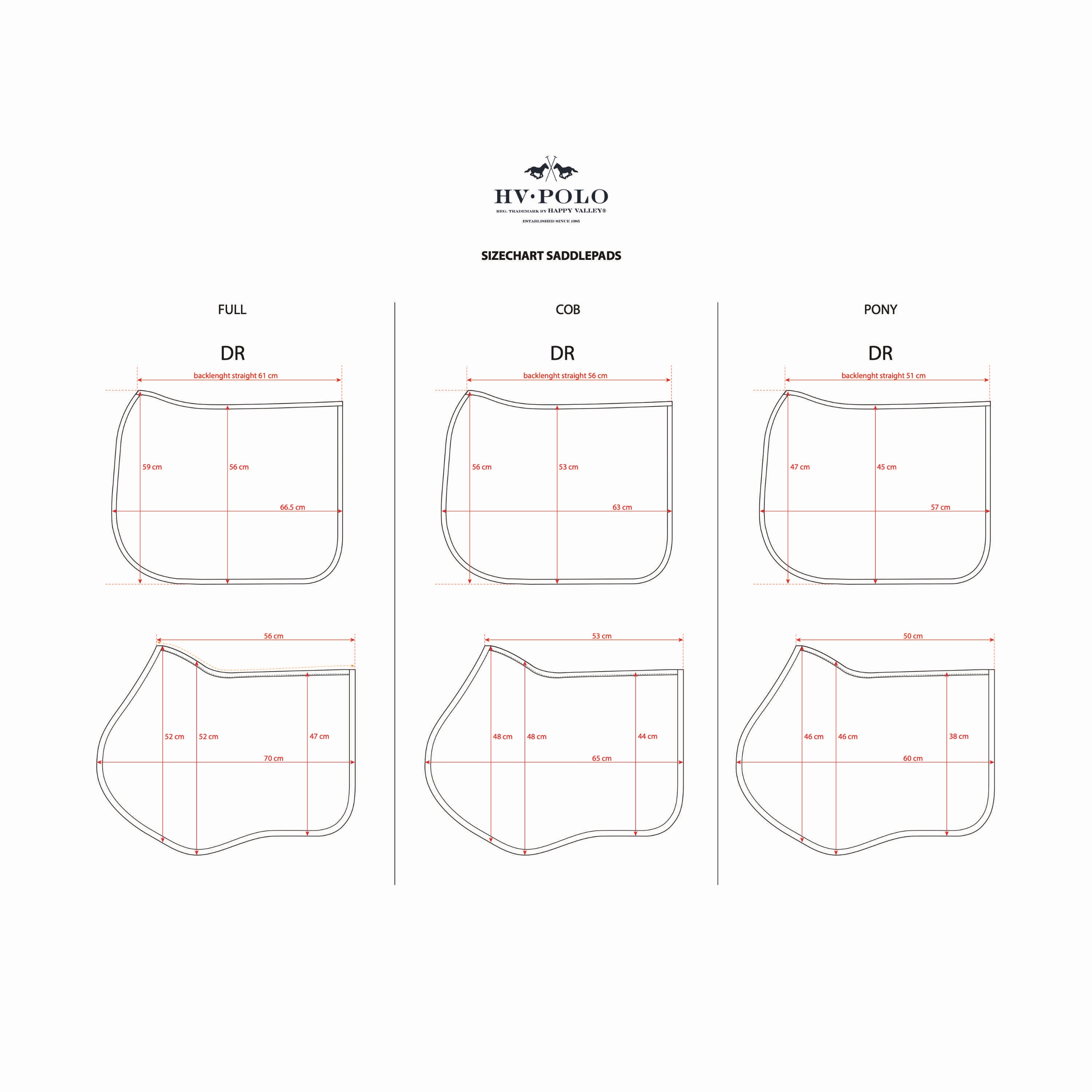 Tapis de selle Luxury MIXTE – HV Polo
