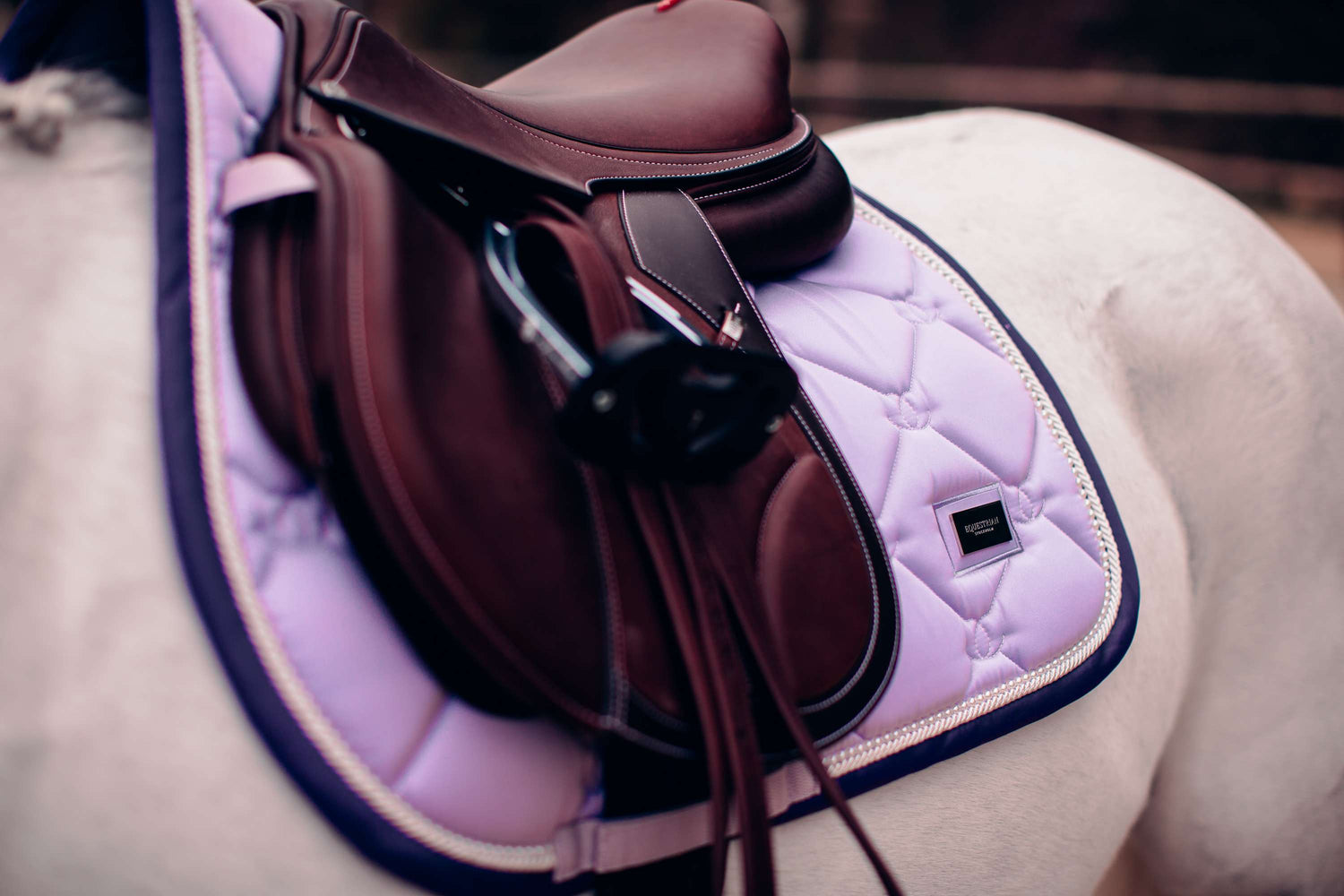 Tapis de selle Equestrian Stockholm - LAVENDER