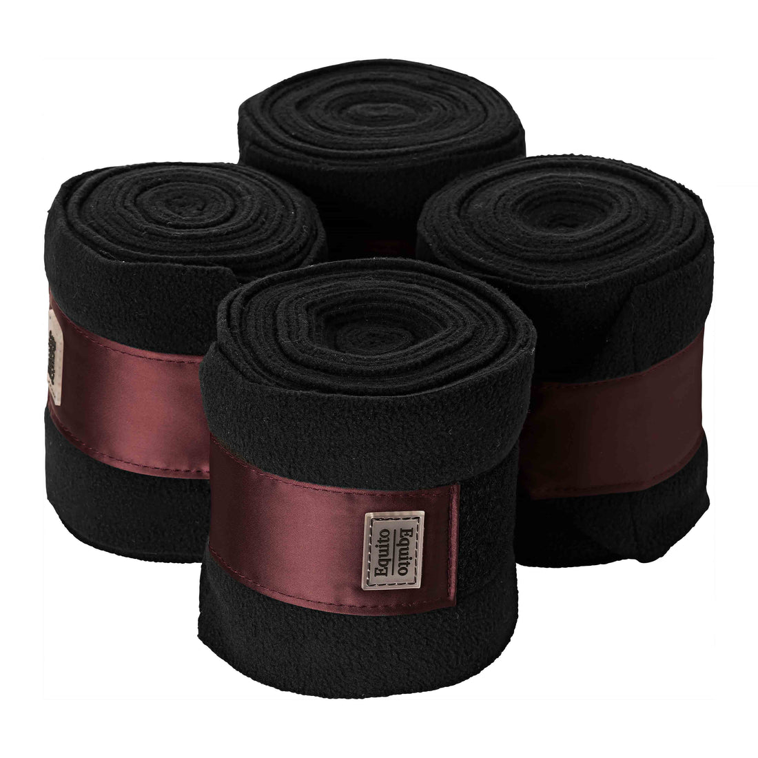 Equito fleece bands - Black/Plum