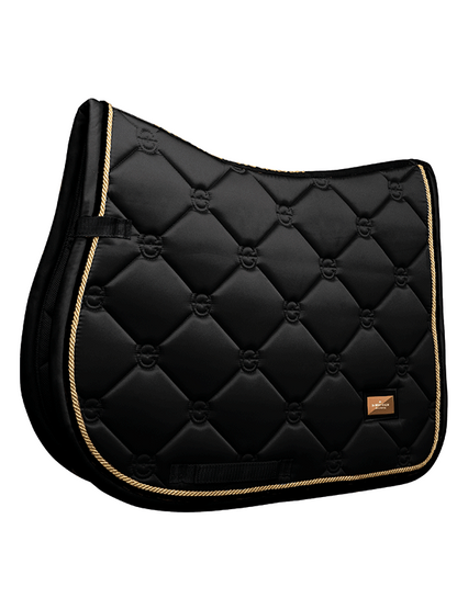 Tapis de selle Black Edition Gold MIXTE - Equestrian Stockholm