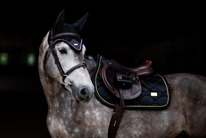 Tapis de selle Black Edition Gold MIXTE - Equestrian Stockholm