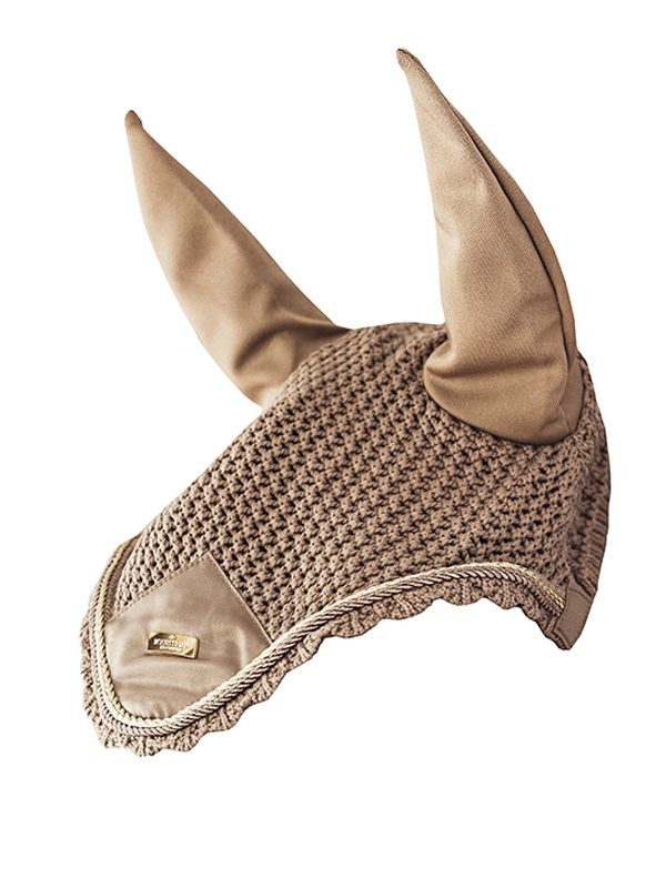 Equestrian Stockholm fly cap - CHAMPAGNE