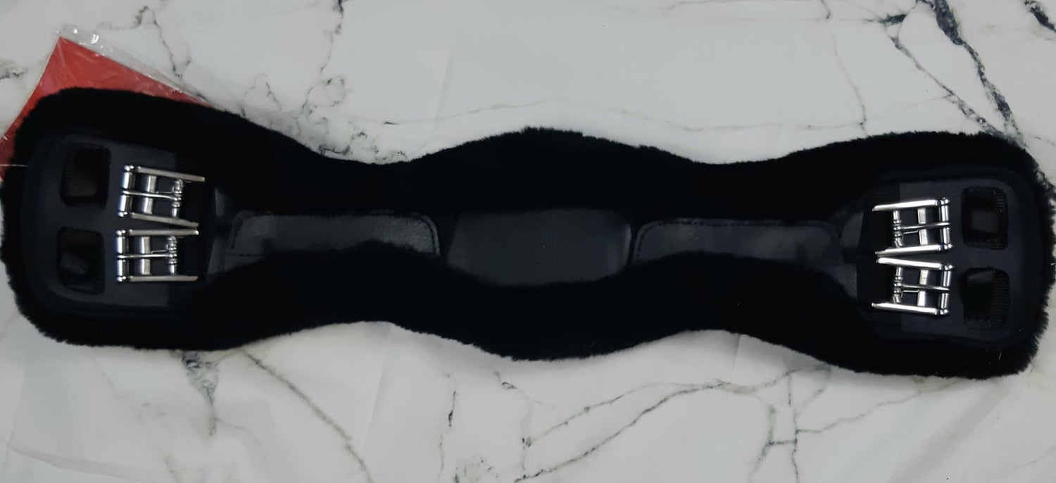 Sangle anatomique courte SLIM LINE MATTES - Noir