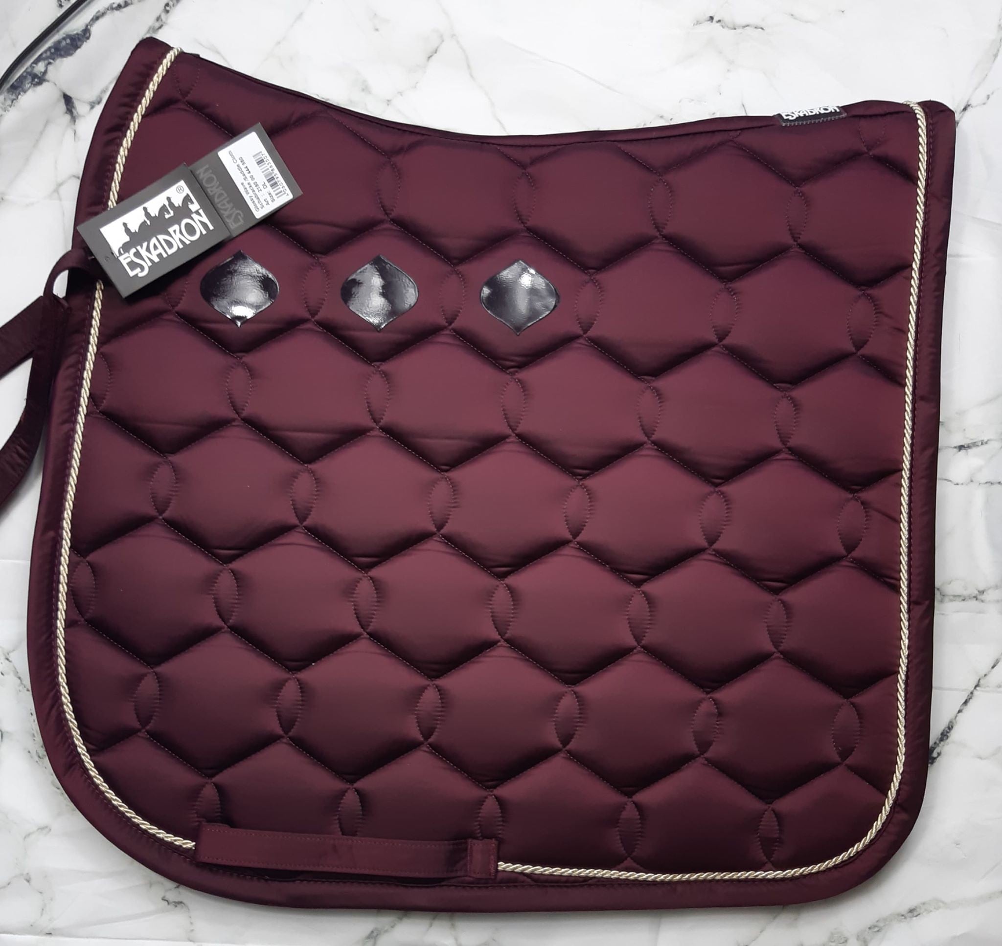 Tapis Glossy Wave Eskadron - Bordeaux