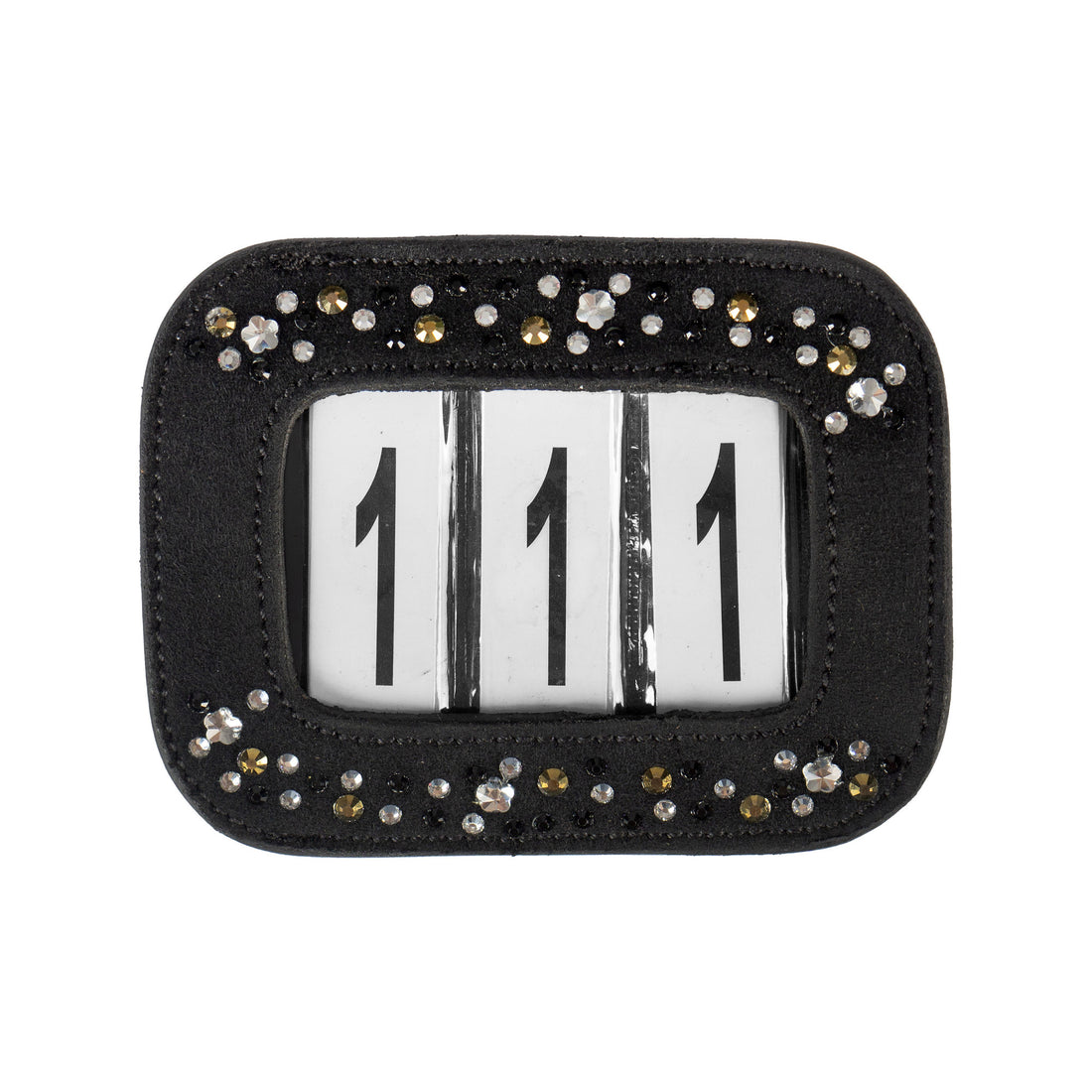 Numéro de départ en cuir à Strass - HORKA