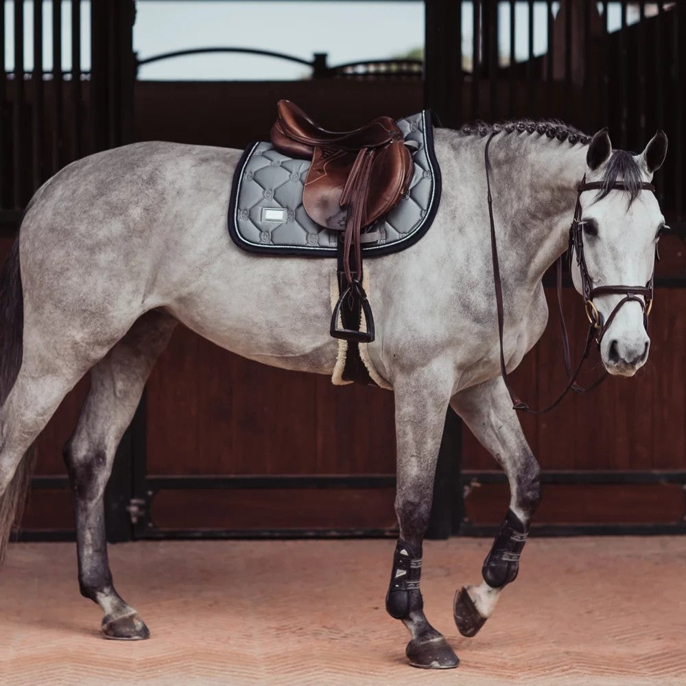 Tapis de selle Crystal Grey - Equestrian Stockholm