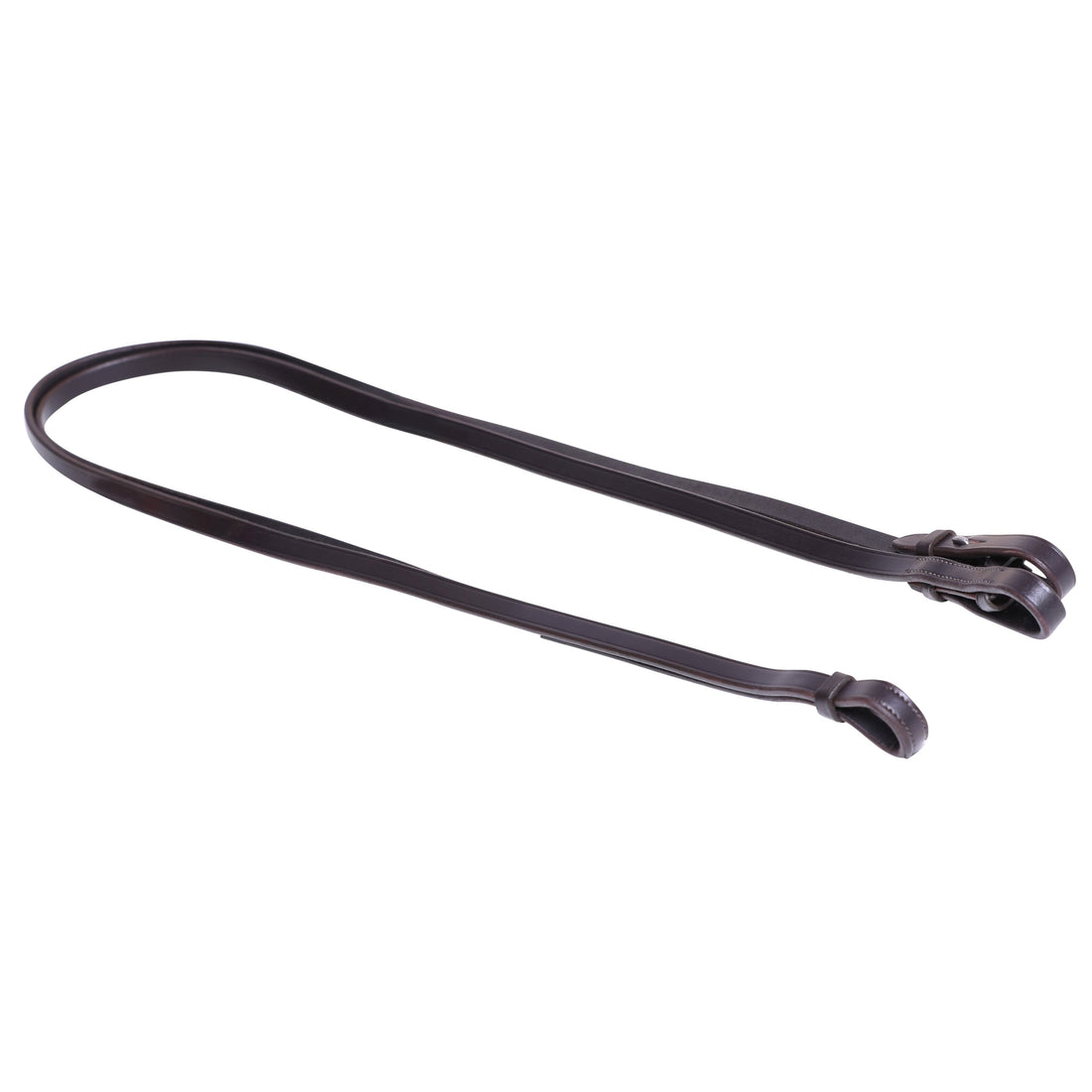Paire de rênes cuir lisse brun 13MM - SD Design