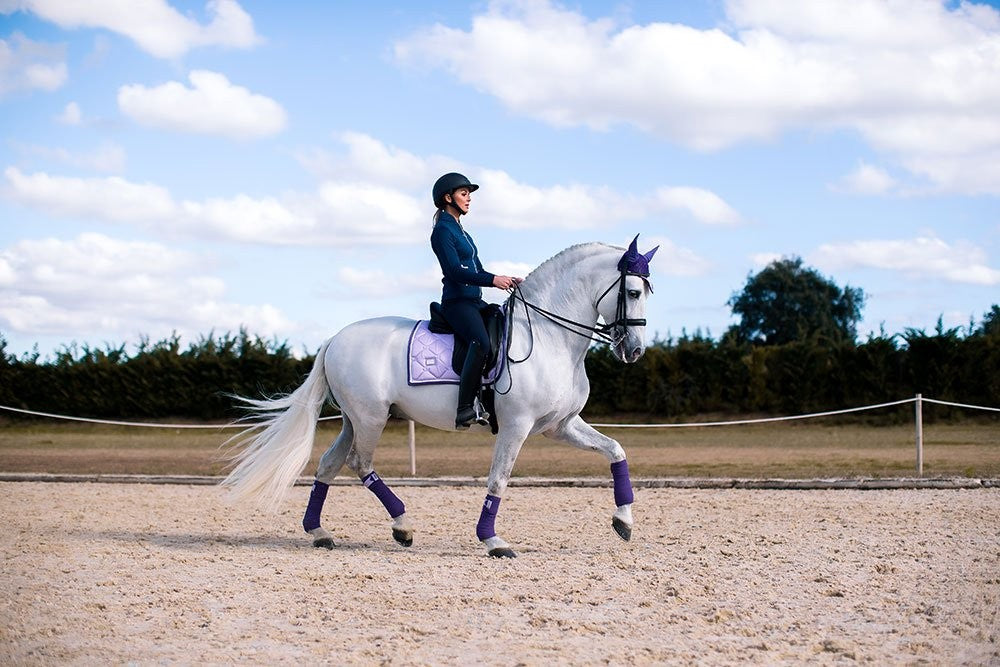 Tapis de selle LAVENDER - Equestrian Stockholm