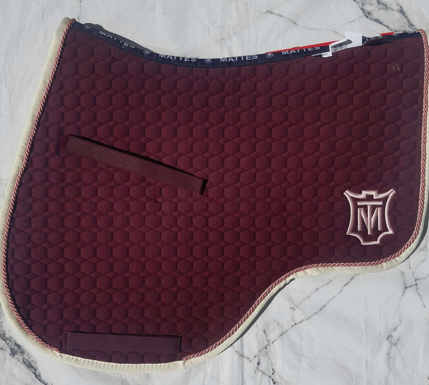 Tapis Mattes Eurofit - Prune bord champagne