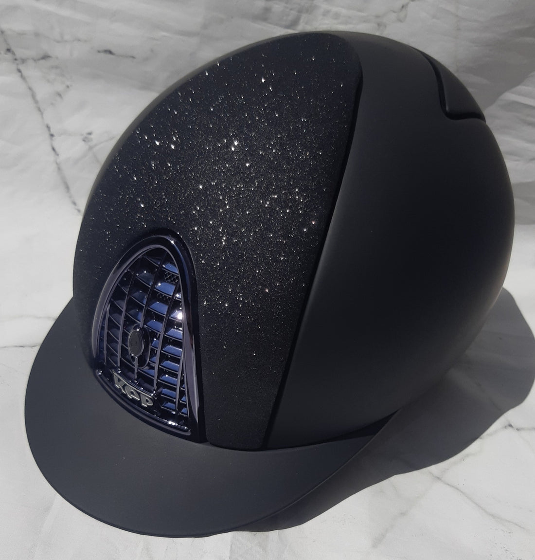 Casque CROMO 1 Textile Glitter Black Star - KEP