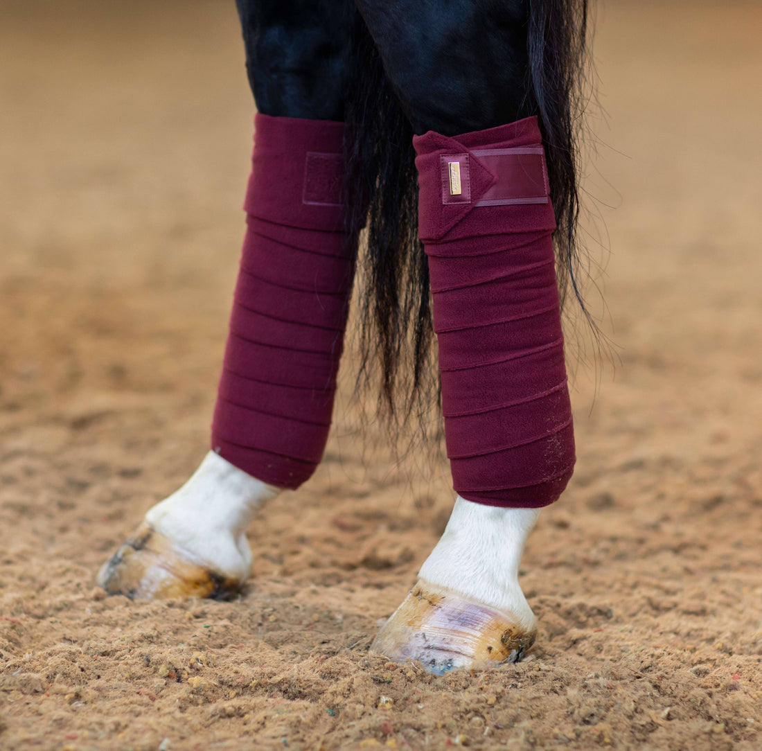 New Maroon Polo Bands - Equestrian Stockholm