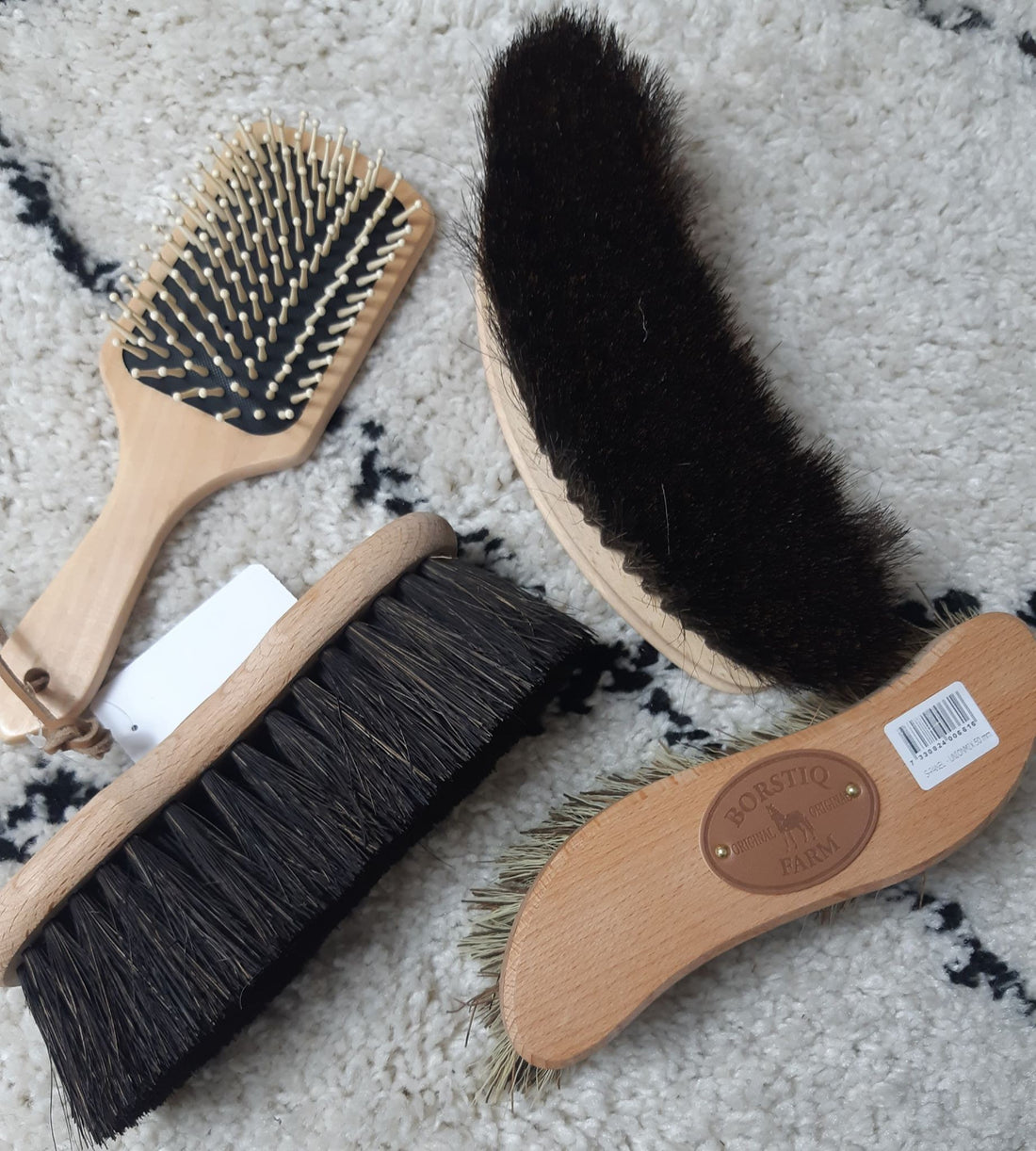 Lot de 4 brosses - BORSTIQ FARM