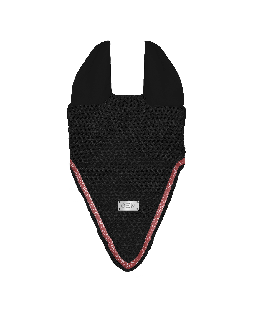 Bonnet noir bordeaux Ten - GEM