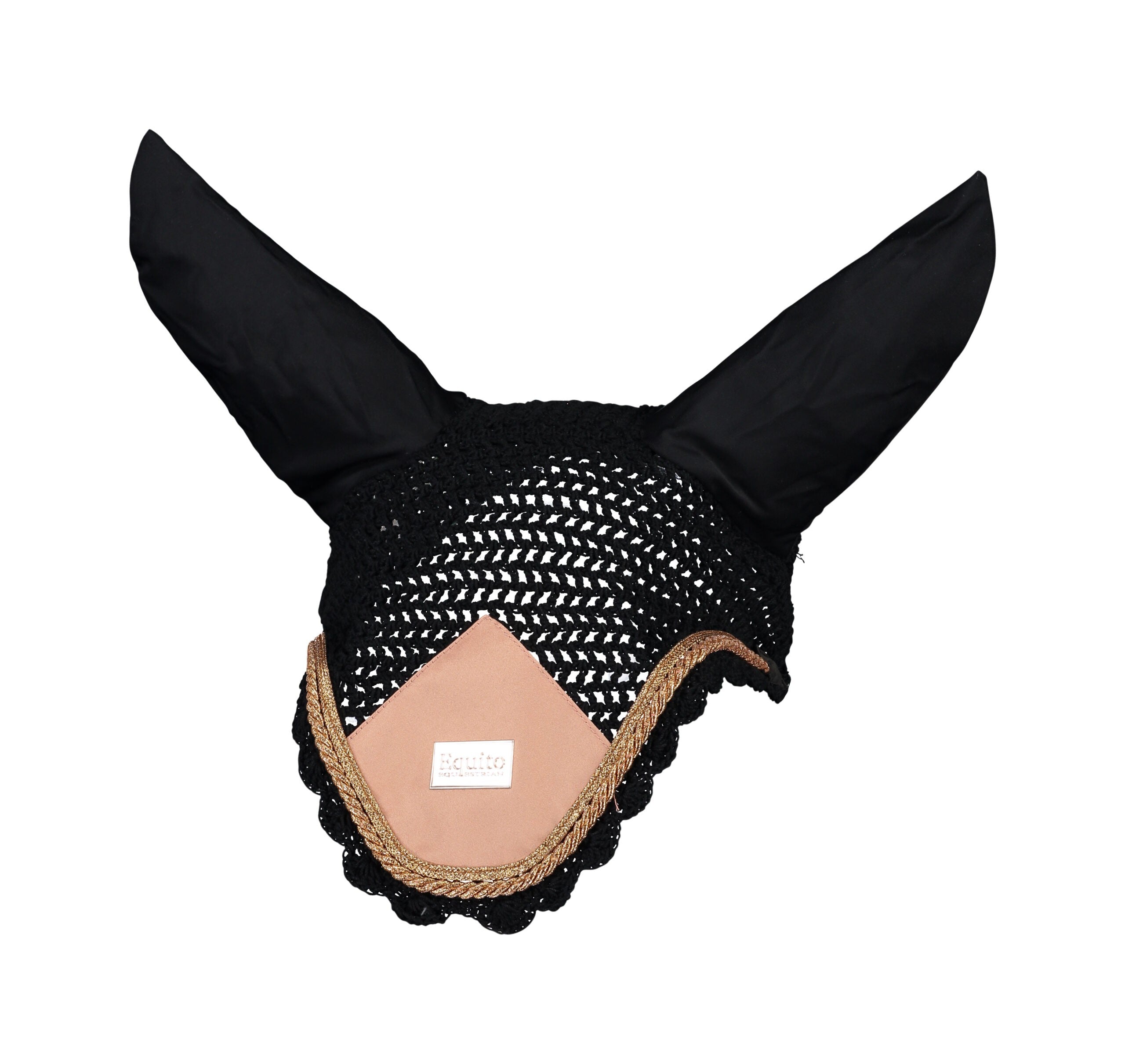 Equito Fly Hat - Black/Peach