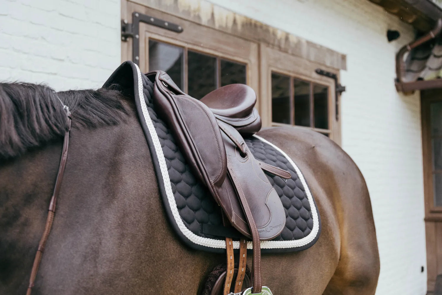 Plaited Cord Saddle Pad - Kentucky