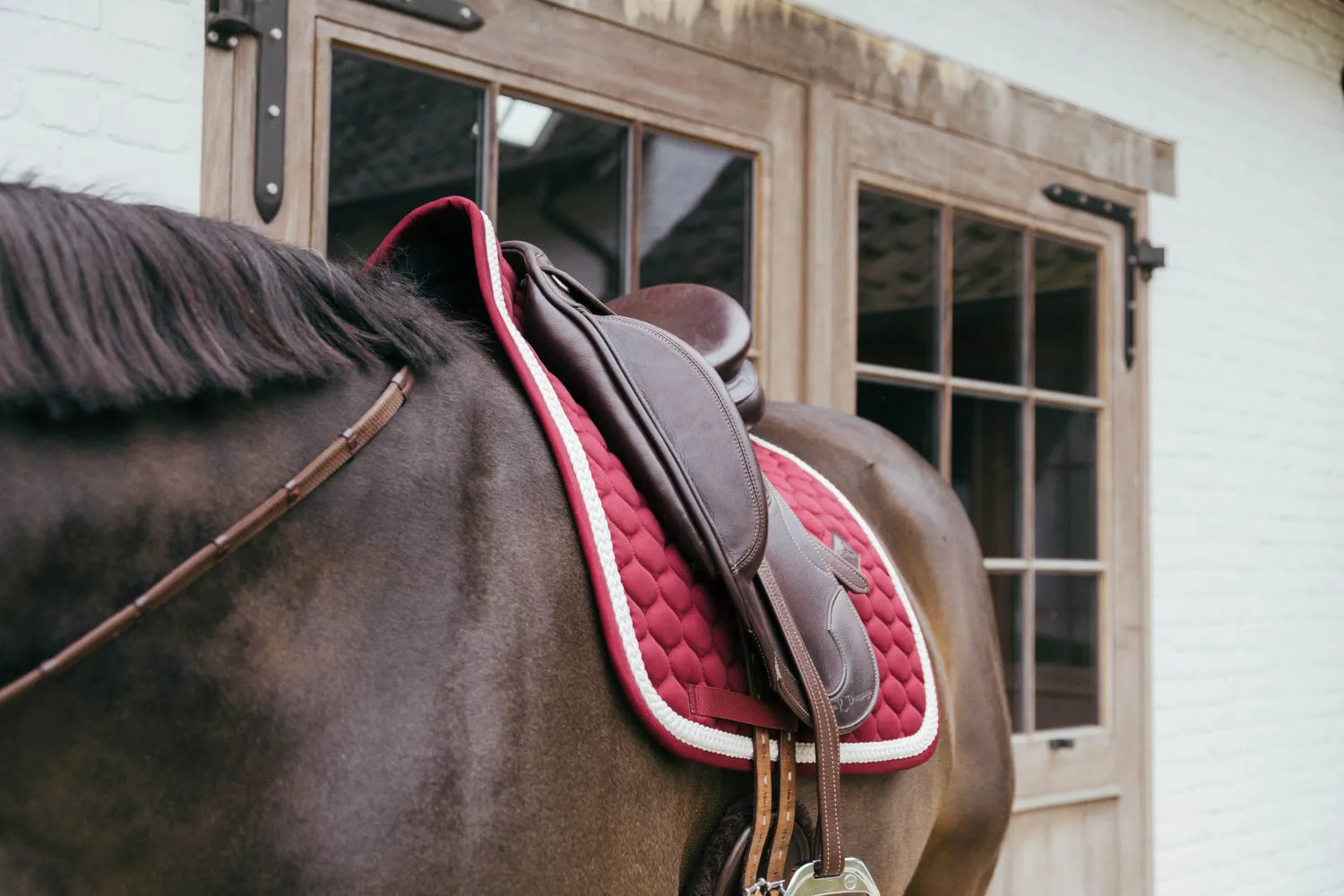 Plaited Cord Saddle Pad - Kentucky