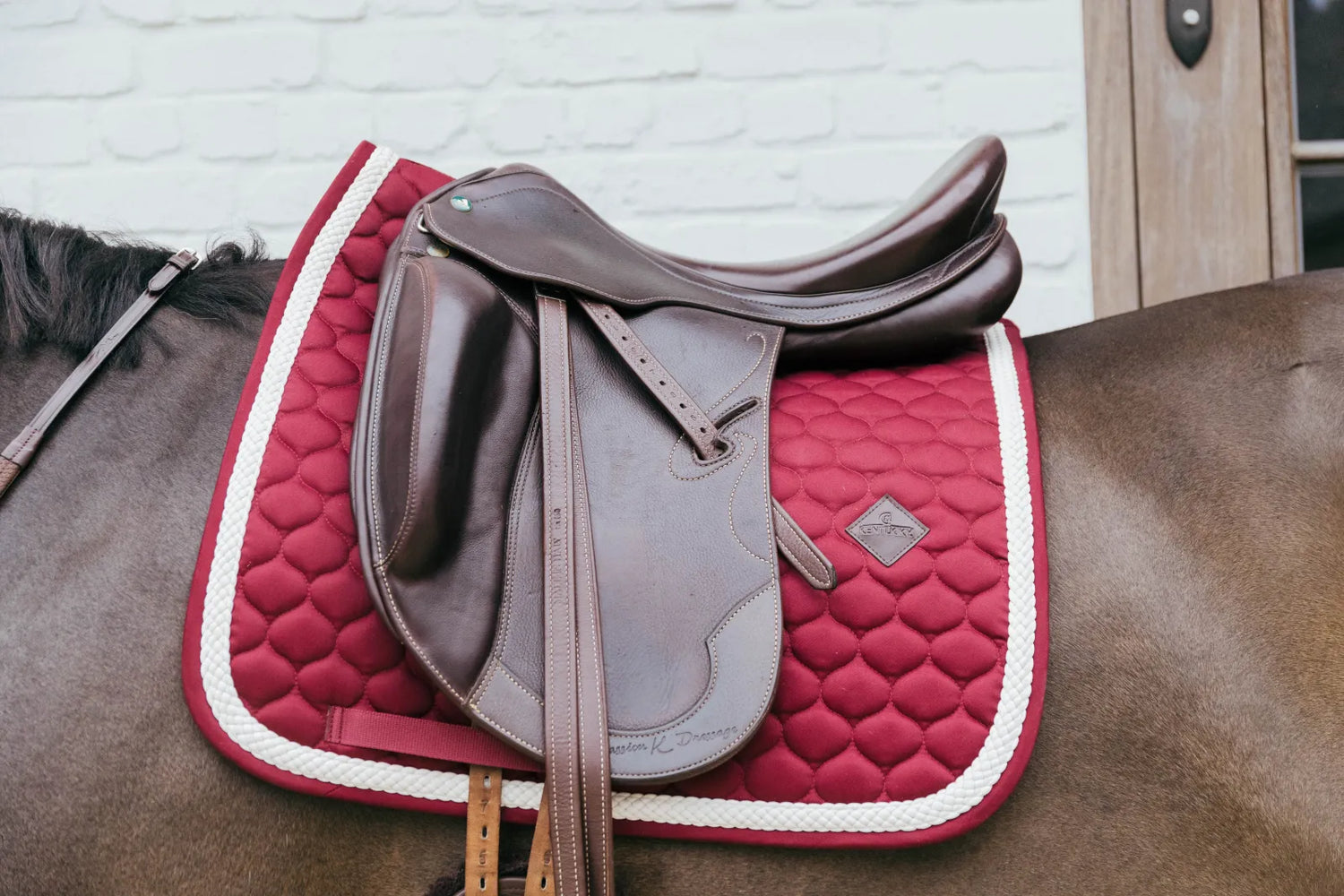 Plaited Cord Saddle Pad - Kentucky