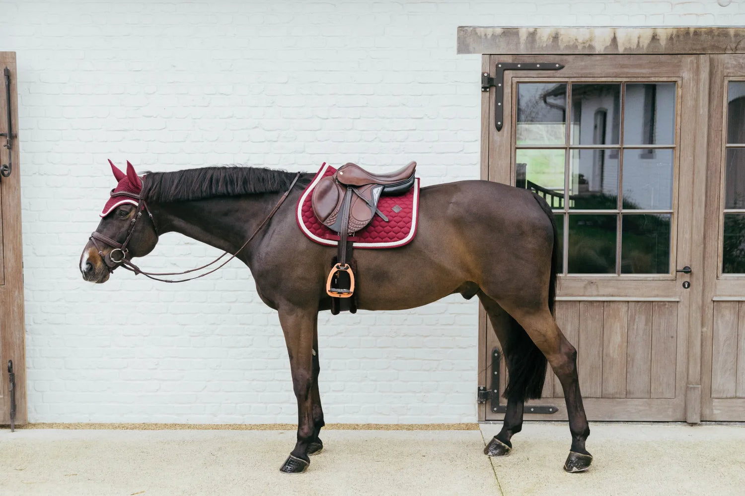 Plaited Cord Saddle Pad - Kentucky