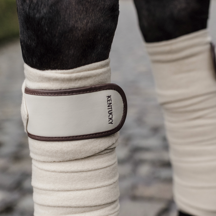 Polo bands with leather edge - Kentucky