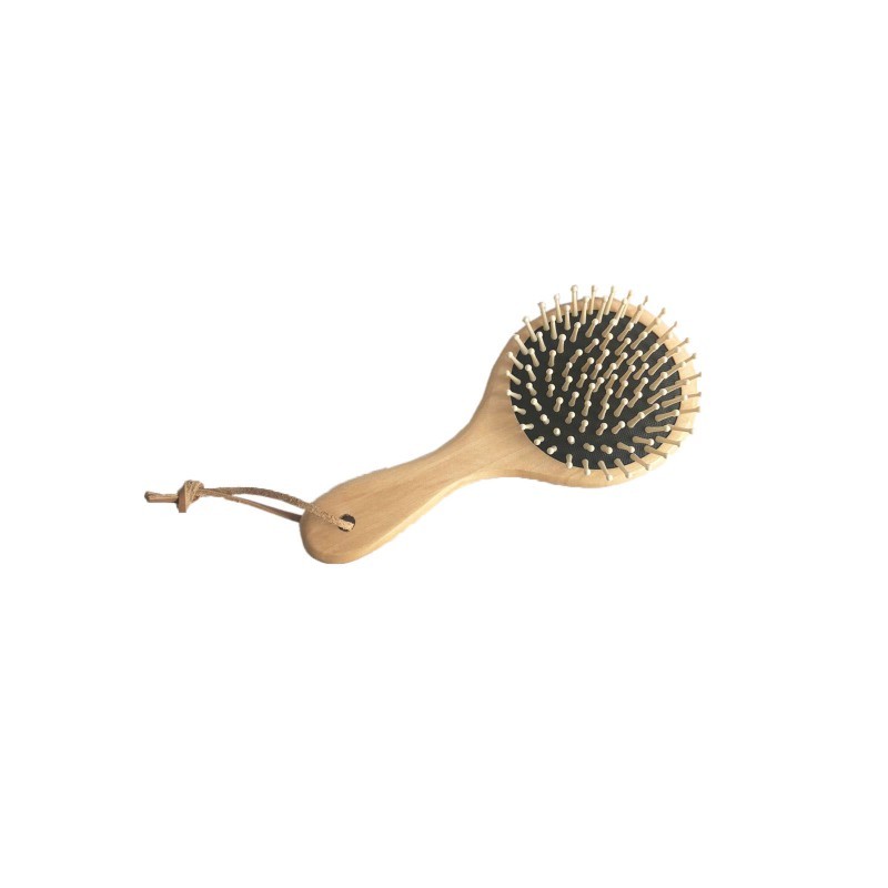 Round horsehair brush - BORSTIQ FARM