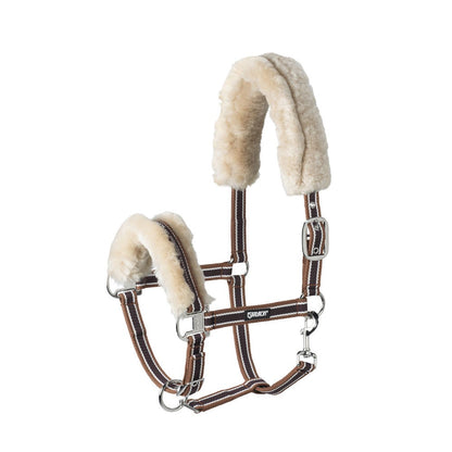 Basics sheepskin lined halter - Eskadron