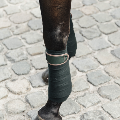 Polo bands with leather edge - Kentucky