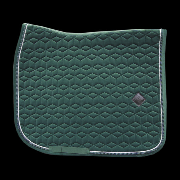 Tapis Velvet Vert Sapin DRESSAGE - Kentucky