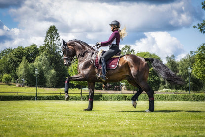 EQUITO saddle pad - Black Cherry