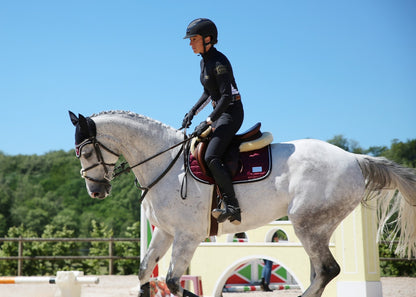 EQUITO saddle pad - Black Cherry