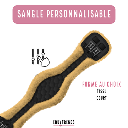 Sangle courte (tissu) PERSONNALISABLE - MATTES