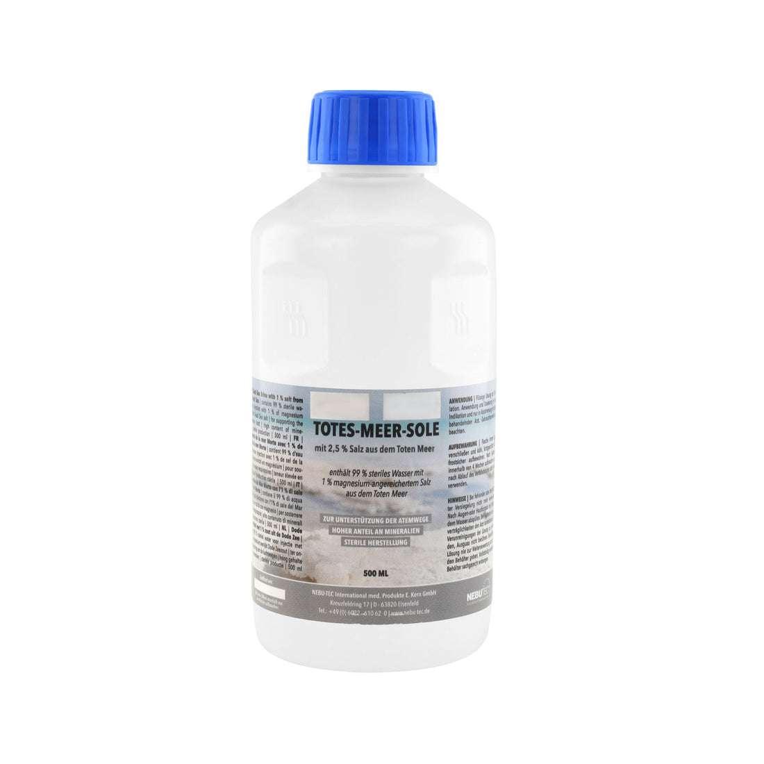 Solution saline de la Mer Morte pour nébuliseur - NEBUTEC