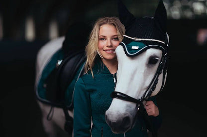 Bonnet anti-mouches EMERALD - Equestrian Stockholm