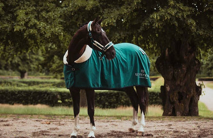 Couverture Polaire Col Mouton Equestrian Stockholm - Emerald