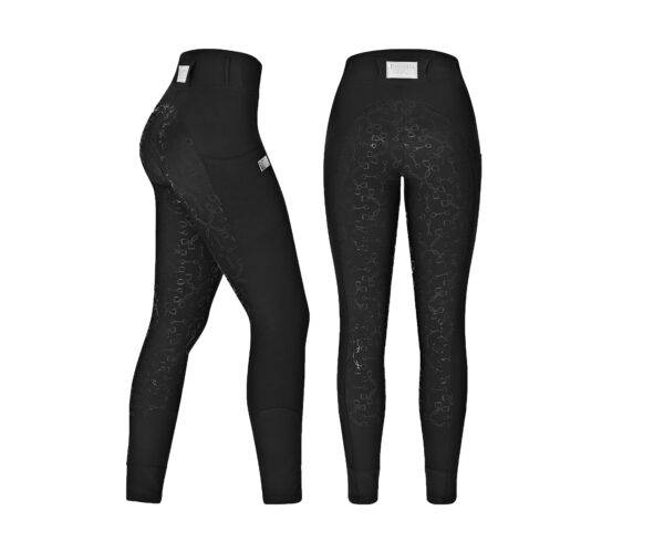 Legging Noir Argent - Equito