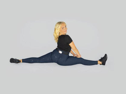 Legging Marine Argent - Equito