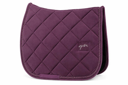 Tapis de selle New Strass Prune MIXTE - PENELOPE COLLECTION