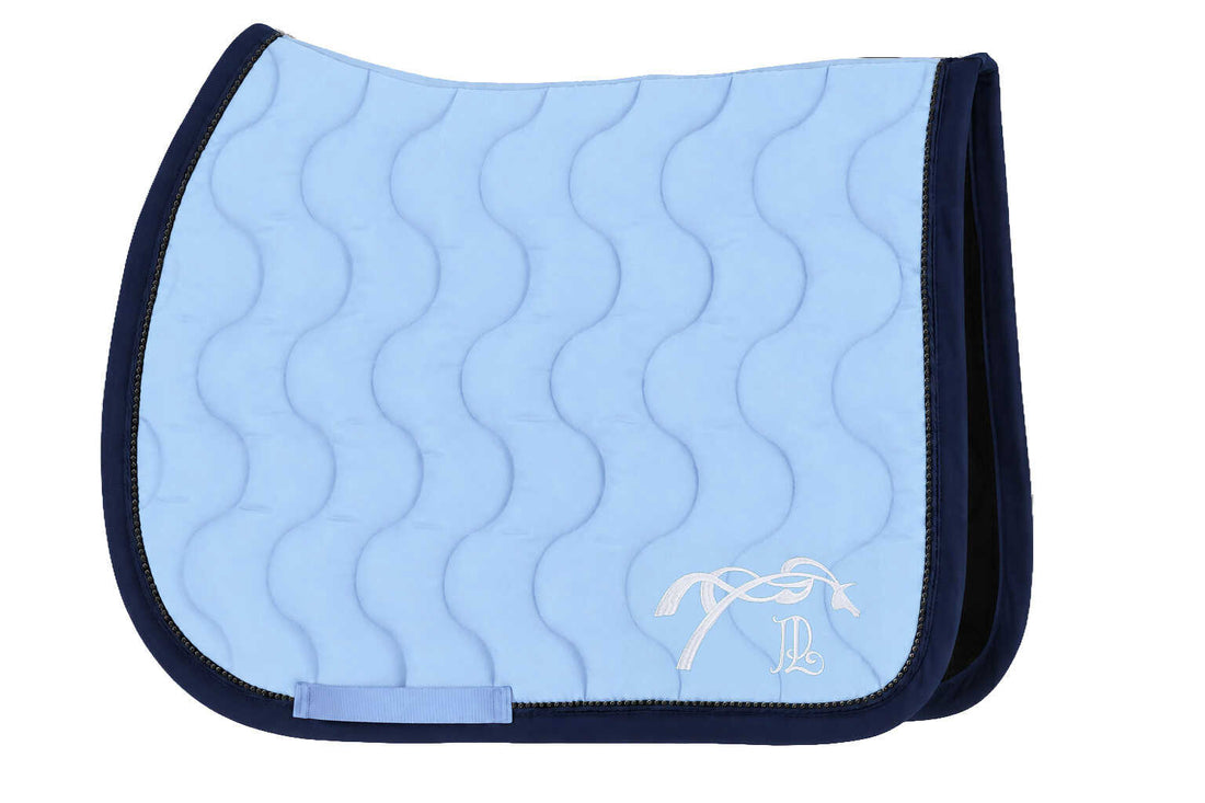 Tapis de selle Diamant Bleu ciel - PENELOPE COLLECTION