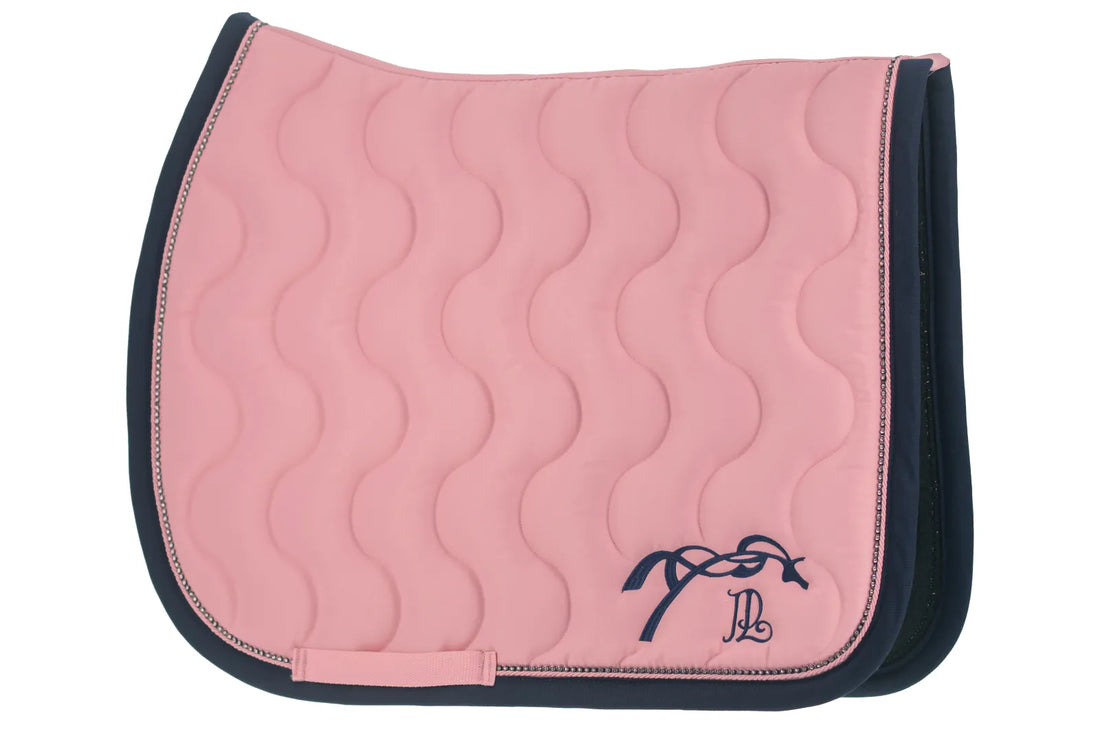 Tapis de selle Diamant Rose et bleu - PENELOPE COLLECTION
