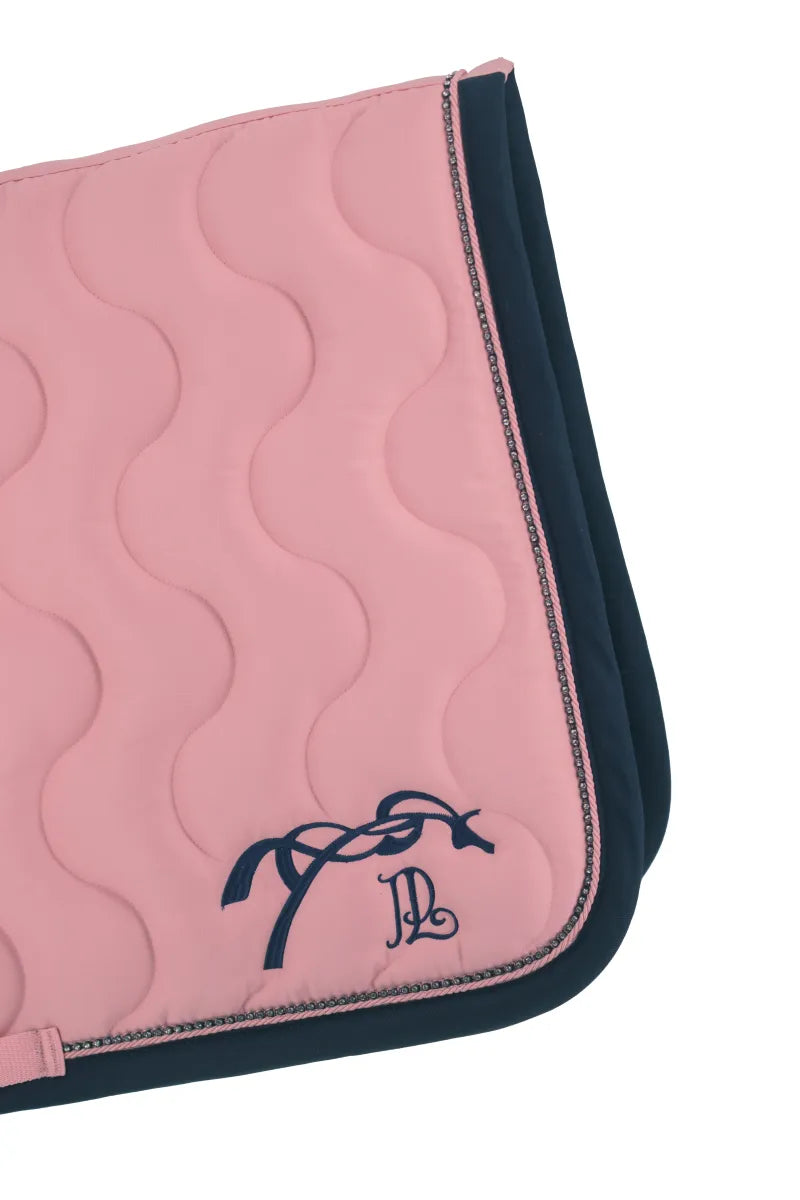 Tapis de selle Diamant Rose et bleu - PENELOPE COLLECTION