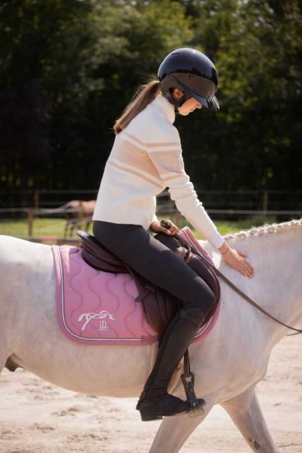 Tapis de selle Diamant Lila - PENELOPE COLLECTION